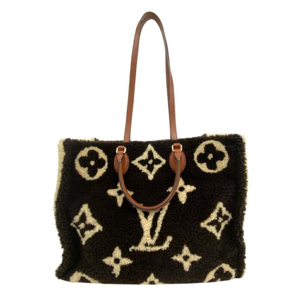 LOUIS VUITTON M55420 On the Go GM Monogram Teddy Handbag High Women's Brown - Picture 3 of 16